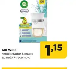 Alimerka AIR WICK Ambientador Nenuco aparato + recambio oferta