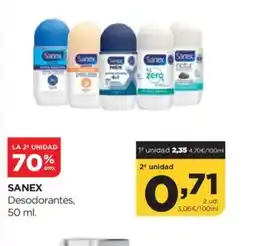 Alimerka SANEX Desodorantes oferta