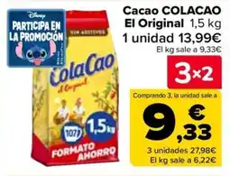 Carrefour Cacao COLACAO El Original oferta