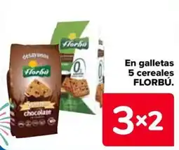 Carrefour FLORBÚ En galletas 5 cereales oferta