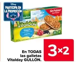 Carrefour GULLÓN En todas las galletas vitalday oferta