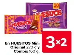 Carrefour HUESITOS En Mini Original y Combix oferta