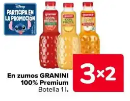 Carrefour GRANINI En zumos 100% Premium oferta