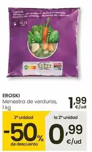 Eroski Eroski - menestra de verduras oferta