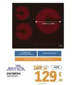 E.Leclerc Artica - encimera aev6023 oferta