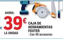 E.Leclerc Foxter - caja de herramientas oferta