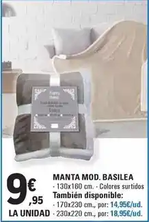 E.Leclerc Manta mod. basilea oferta