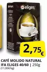 Supermercados MAS Eliges - café molido natural ifa oferta