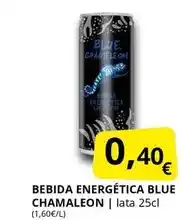 Supermercados MAS Blue - bebida energetica blue chamaleon oferta