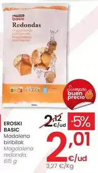 Eroski Eroski - magdalena redonda oferta