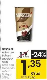 Eroski Nescafé - cafe con leche con sabor baileys oferta