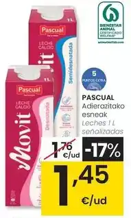 Eroski Pascual - leches oferta