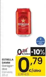 Eroski Estrella damm - cerveza oferta