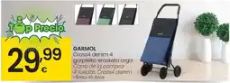 Eroski Garmol - carro de la compra 4 ruedas cross4 denim oferta
