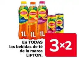 Carrefour LIPTON En todas las bebidas de té de la marca oferta