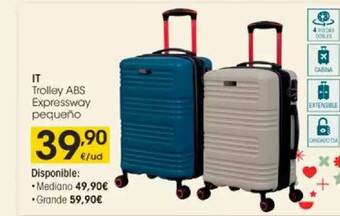 Eroski It Trolley Abs Expressway Pequeño oferta