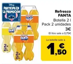 Carrefour FANTA Refresco oferta