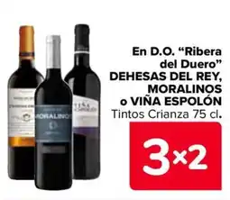 Carrefour En d.o. "ribera del duero❞ dehesas del rey, moralinos o viña espolón oferta
