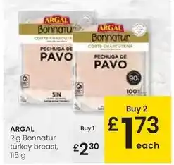 Eroski Argal - rig bonnatur turkey breast oferta