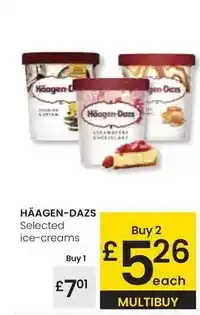 Eroski Häagen-dazs - selected ice-creams oferta