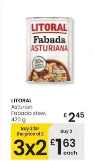 Eroski Litoral - fabada asturiana oferta