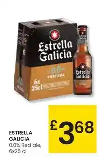 Eroski Estrella galicia - 0.0% red ale oferta