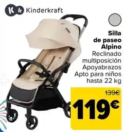 Carrefour Silla de paseo Alpino oferta