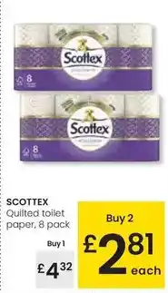 Eroski Scottex - quilted toilet paper oferta