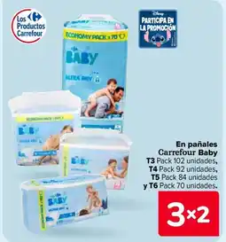 Carrefour En pañales Carrefour Baby oferta