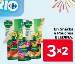 Carrefour BLEDINA En Snacks y Pouches oferta