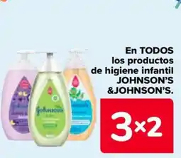 Carrefour OHNSON'S En todos los productos de higiene infantil oferta