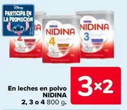 Carrefour NIDINA En leches en polvo oferta
