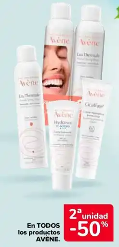 Carrefour AVÈNE En todos los productos oferta