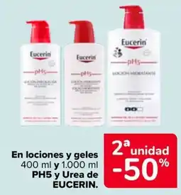 Carrefour EUCERIN PH5 En lociones y gele y Urea oferta