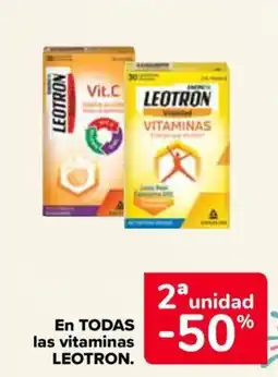 Carrefour LEOTRON En todas las vitaminas oferta