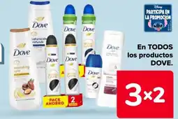 Carrefour DOVE En todos los productos oferta