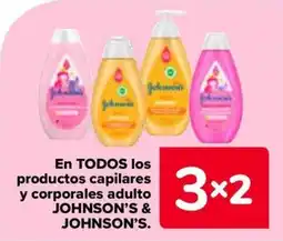 Carrefour JOHNSON'S En todos los productos capilares y corporales adulto oferta