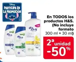 Carrefour H&S En todos los productos oferta