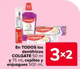 Carrefour COLGATE En todos los dentifricos cepillos y enjuagues oferta
