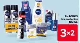 Carrefour NIVEA En todos los productos oferta