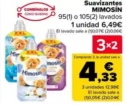 Carrefour MIMOSÍN Suavizantes oferta