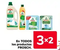 Carrefour FROSCH En todos los productos oferta