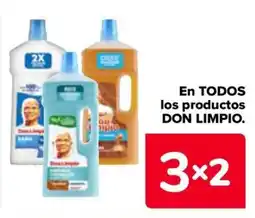 Carrefour DON LIMPIO En todos los productos oferta