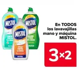 Carrefour MISTOL En todos los lavavajillas mano y máquina oferta