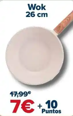 Carrefour Wok 26 cm oferta