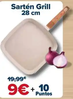 Carrefour Sartén Grill 28 cm oferta