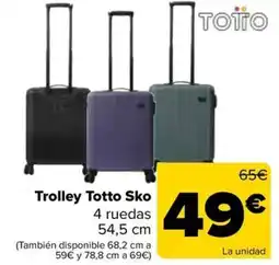 Carrefour TOTO Trolley Sko oferta