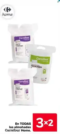 Carrefour En todas las almohadas carrefour home. oferta