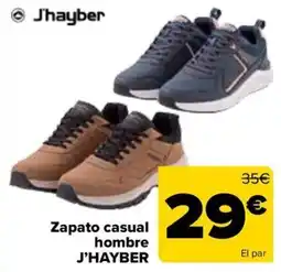Carrefour J'HAYBER Zapato casual hombre oferta
