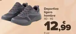 Carrefour Deportivo ligero hombre 40-46 oferta